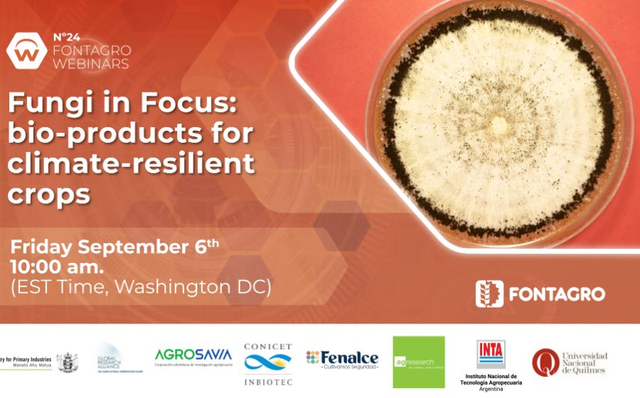 FONTAGRO webinar highlights innovation in sustainable agriculture through the use of beneficial fungi