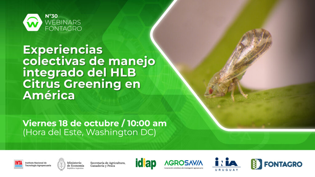 Webinar: Experiencias colectivas de manejo integrado del HLB – Citrus Greening en América