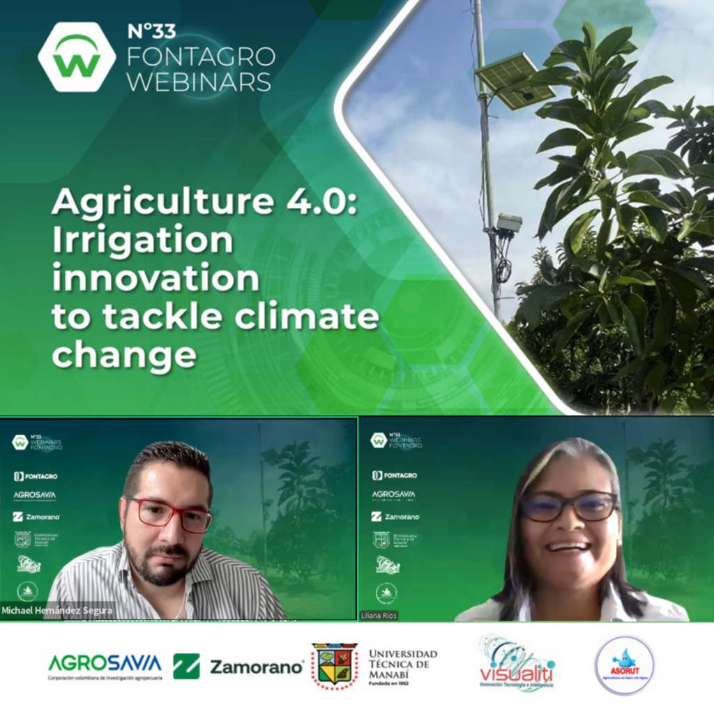 Webinar de FONTAGRO presentó un innovador proyecto para la gestión sostenible del agua en la agricultura tropical