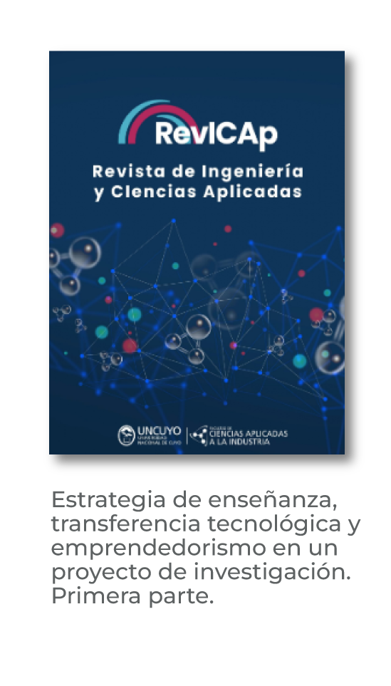 Estrategia de enseñanza, transferencia tecnológica y emprendedorismo en un proyecto de investigación