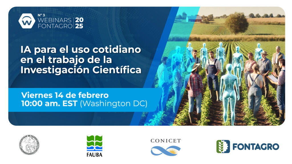 Webinar – IA para el uso cotidiano en el trabajo de la Investigación Científica