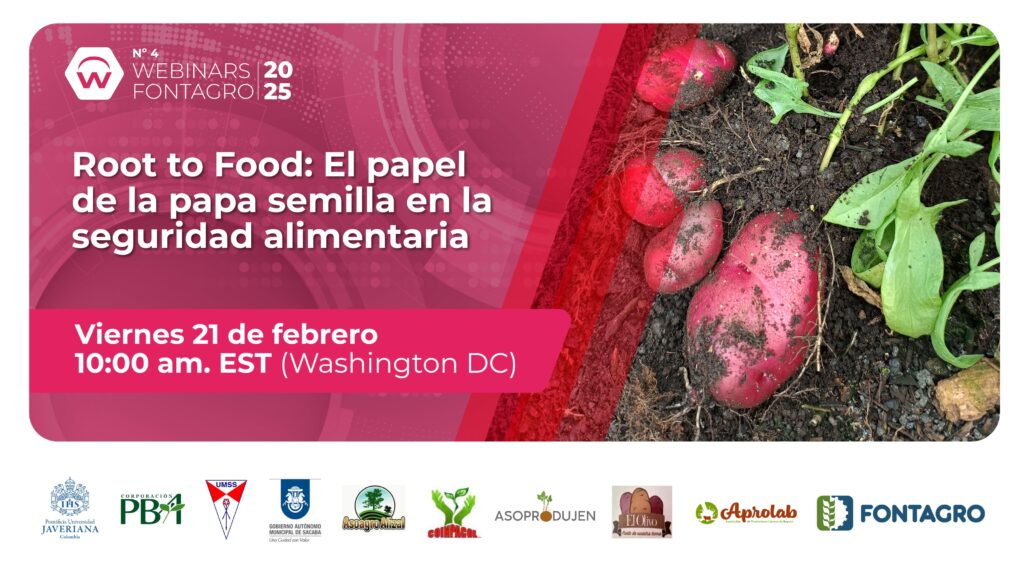 Webinar – Root to Food El papel de la papa semilla en la seguridad alimentaria