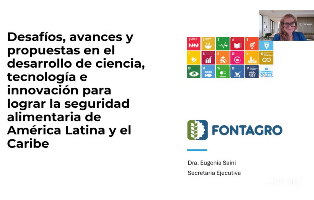 FONTAGRO presente en conferencia desafíos de la investigación científica para el agro y la seguridad alimentaria