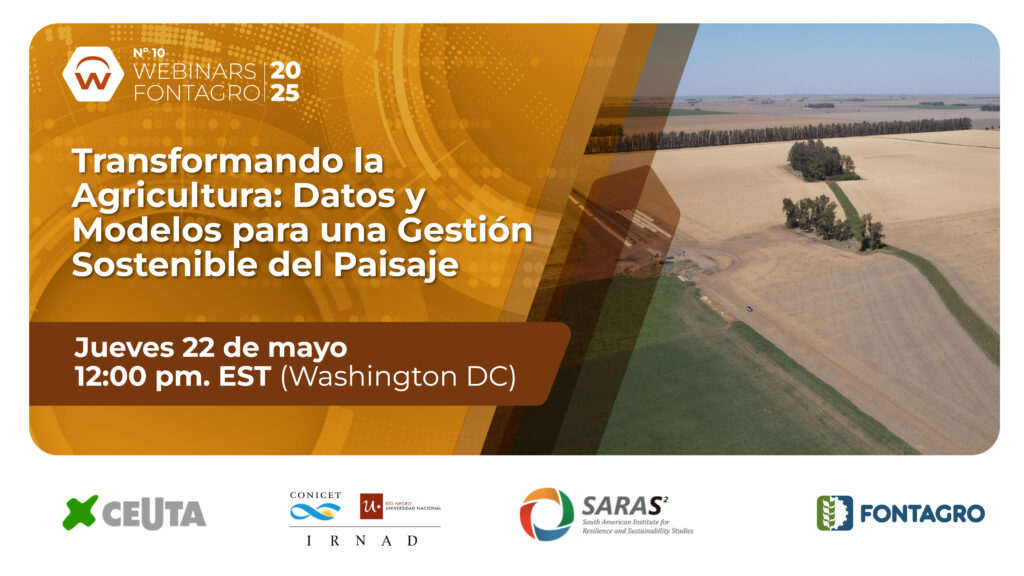 Webinar – Transformando la Agricultura: Datos y Modelos para una Gestión Sostenible del Paisaje