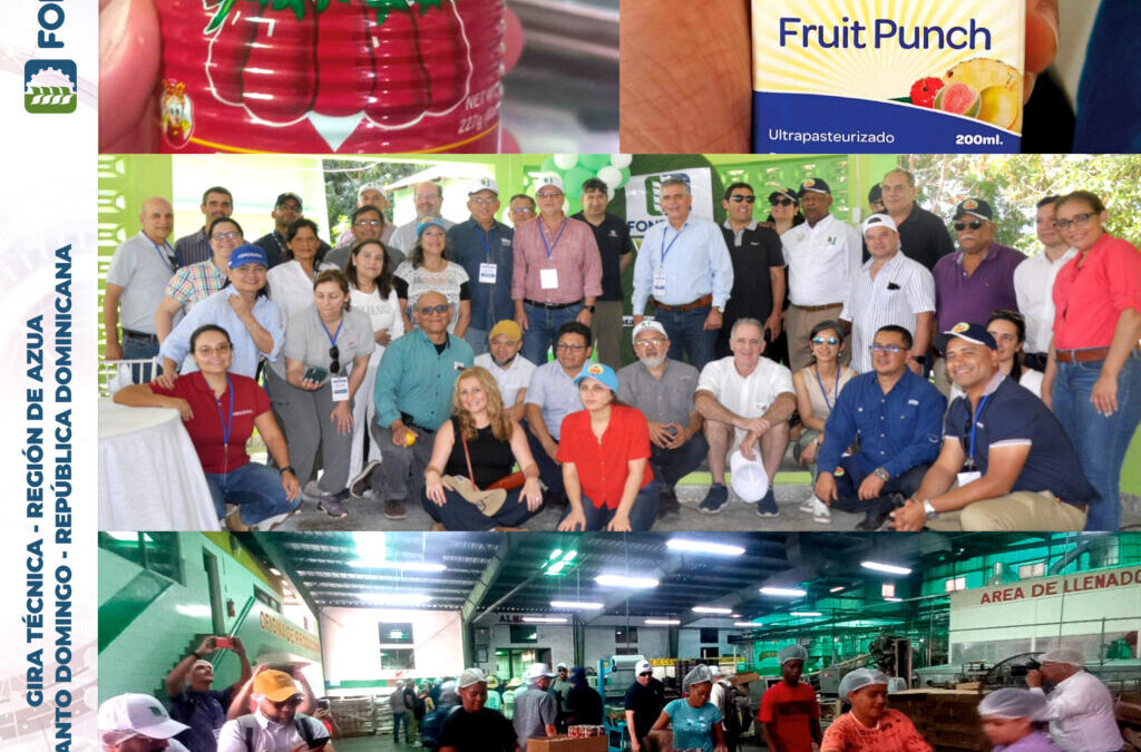 IDIAF lideró gira técnica en el sector agroindustrial de la República Dominicana durante el XX Taller de Seguimiento Técnico Anual de Proyectos FONTAGRO