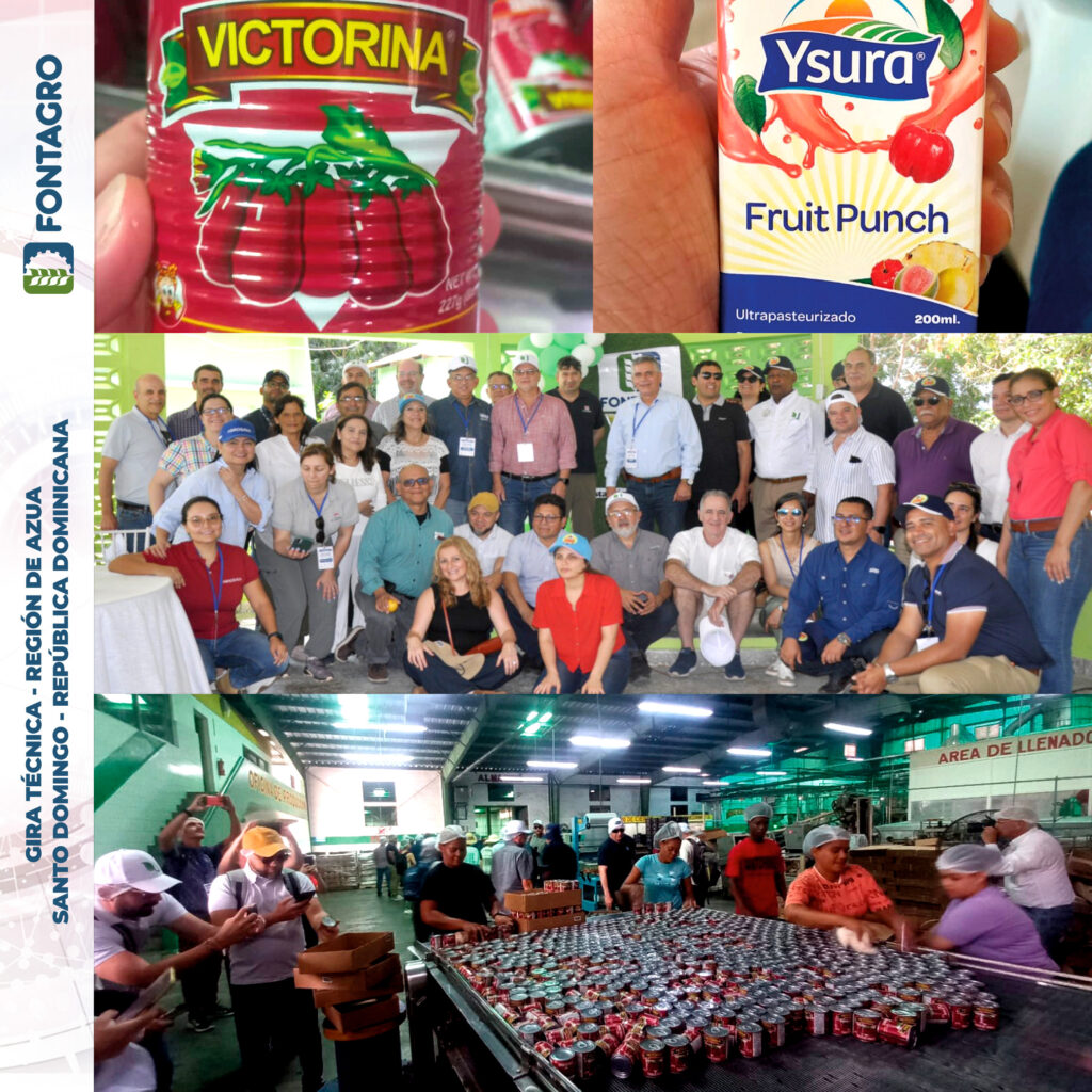 IDIAF lideró gira técnica en el sector agroindustrial de la República Dominicana durante el XX Taller de Seguimiento Técnico Anual de Proyectos FONTAGRO